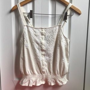 Spaghetti strap crop top